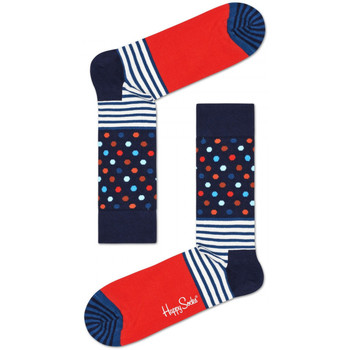 Underkläder Herr Strumpor Happy Socks Stripes and dots sock Flerfärgad