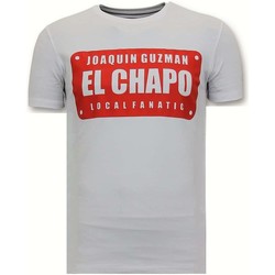 textil Herr T-shirts Local Fanatic Lyx Joaquin El Chapo Guz Vit