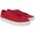 Skor Herr Sneakers Lacoste L 12 Röd