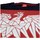 textil Herr T-shirts Monotox Eagle Stamp Svarta, Vit, Röda