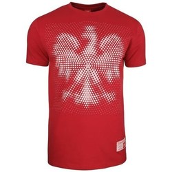 textil Herr T-shirts Monotox Eagle Optic Gråa, Röda