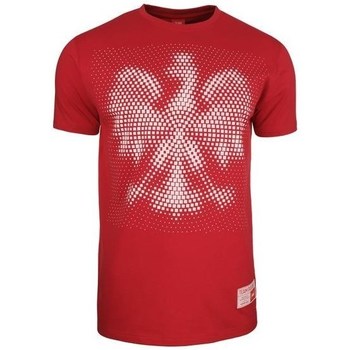 textil Herr T-shirts Monotox Eagle Optic Röda, Gråa