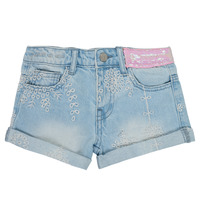 textil Flickor Shorts / Bermudas Desigual 21SGDD05-5010 Blå