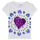 textil Flickor T-shirts Desigual 21SGTK45-1000 Vit