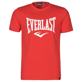 textil Herr T-shirts Everlast EVL- BASIC TEE-RUSSEL Röd