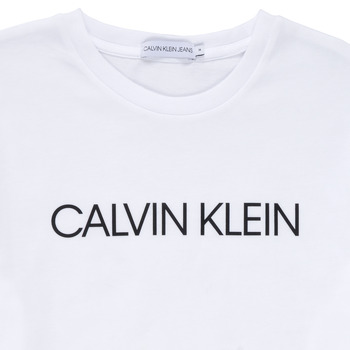 Calvin Klein Jeans INSTITUTIONAL T-SHIRT Vit