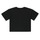 textil Flickor T-shirts Calvin Klein Jeans CK REPEAT FOIL BOXY T-SHIRT Svart