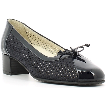 Skor Dam Loafers Grace Shoes E6301 Blå
