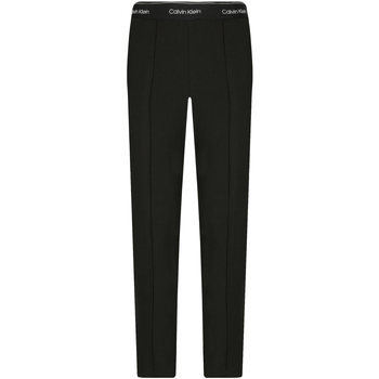textil Dam Byxor Calvin Klein Jeans K20K201765 Svart