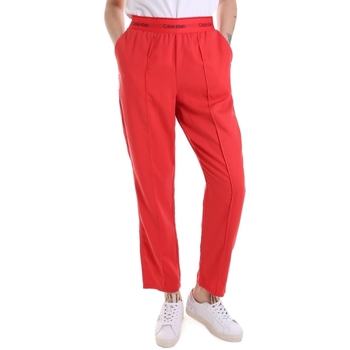textil Dam Byxor Calvin Klein Jeans K20K201765 Röd