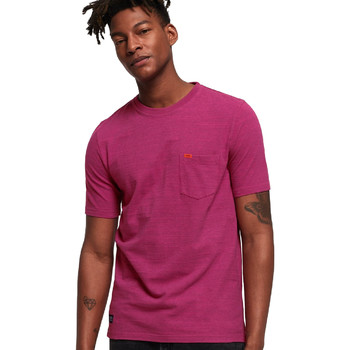 textil Herr T-shirts & Pikétröjor Superdry M10101MT Violett