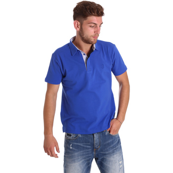 textil Herr T-shirts & Pikétröjor Bradano 000116 Blå