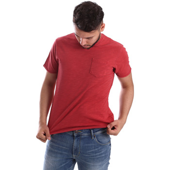 textil Herr T-shirts & Pikétröjor Ransom & Co. T-06 Röd