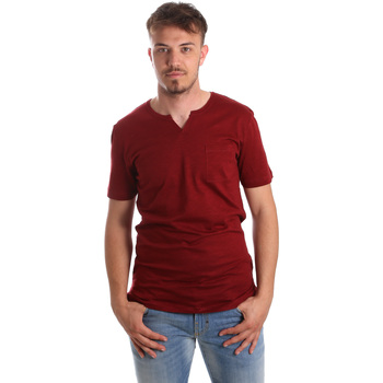 textil Herr T-shirts & Pikétröjor Antony Morato MMKS01487 FA100139 Röd
