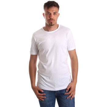 textil Herr T-shirts Gaudi 911BU64023 Vit