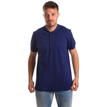 textil Herr T-shirts & Pikétröjor Navigare NV82001AD Blå
