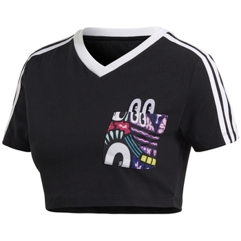 textil Dam T-shirts & Pikétröjor adidas Originals DV2658 Svart