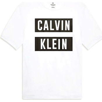 textil Herr T-shirts & Pikétröjor Calvin Klein Jeans 00GMT9K226 Vit