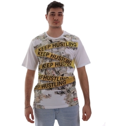 textil Herr T-shirts Sprayground SP017S Vit