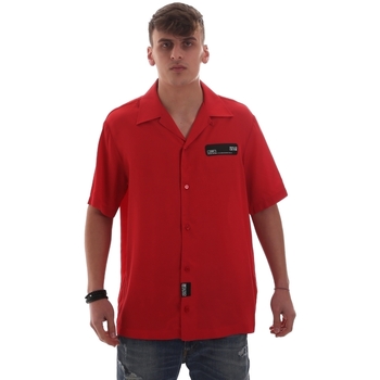 textil Herr Kortärmade skjortor Versace B1GVB60207619537 Röd