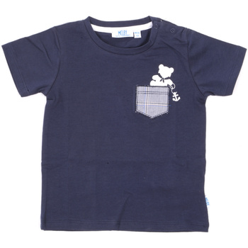 textil Barn T-shirts Melby 20E5070 Blå