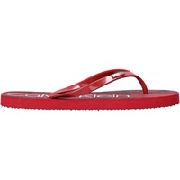 Skor Dam Flip-flops Calvin Klein Jeans E8854 Röd