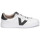 Skor Dam Sneakers Victoria TENIS PIEL GLITTER Vit / Svart