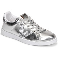 Skor Dam Sneakers Victoria TENIS METALIZADO Silver