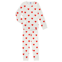 textil Flickor Pyjamas/nattlinne Petit Bateau MISON Flerfärgad