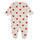 textil Barn Pyjamas/nattlinne Petit Bateau MESCOEURS Vit