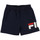textil Barn Shorts / Bermudas Fila Kids classic basic shorts Svart