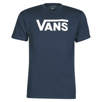 textil Herr T-shirts Vans VANS CLASSIC Blå / Vit