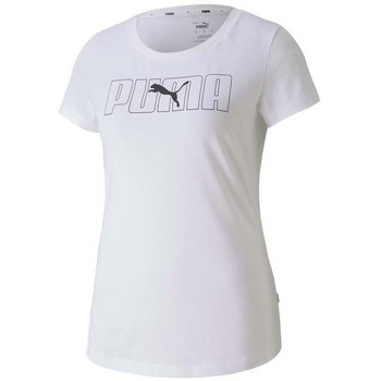 textil Dam T-shirts Puma Rebel Graphic Tee Vit