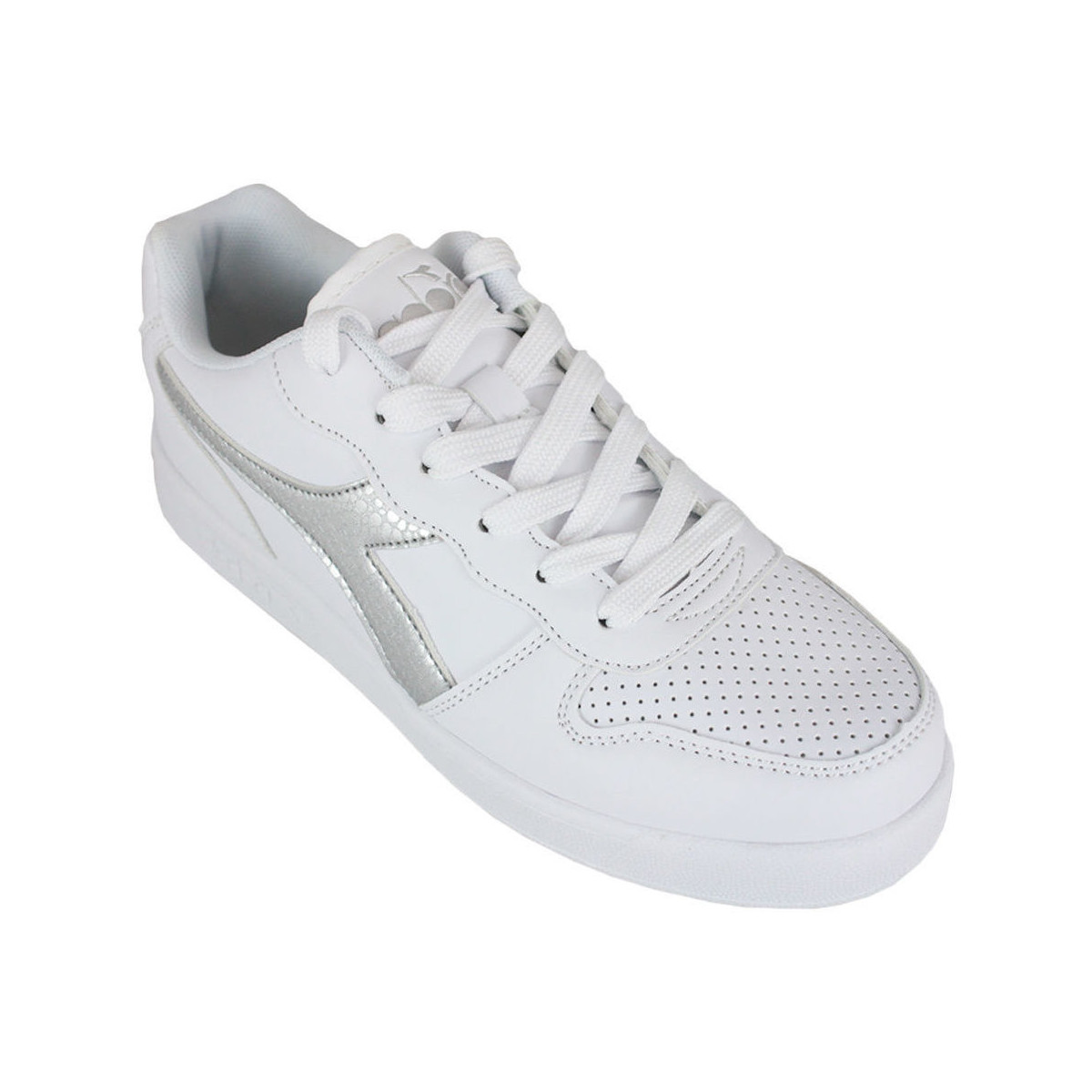 Skor Barn Sneakers Diadora 101.175781 01 C0516 White/Silver Silver