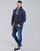 textil Herr Sweatshirts Polo Ralph Lauren SWEAT A CAPUCHE MOLTONE EN COTON Blå