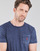 textil Herr T-shirts Polo Ralph Lauren T-SHIRT AJUSTE COL ROND EN COTON LOGO PONY PLAYER Blå