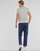 textil Herr T-shirts Polo Ralph Lauren T-SHIRT AJUSTE COL ROND EN COTON LOGO PONY PLAYER Grå