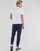 textil Herr T-shirts Polo Ralph Lauren T-SHIRT AJUSTE COL ROND EN COTON LOGO PONY PLAYER Vit