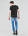 textil Herr T-shirts Calvin Klein Jeans YAF Svart