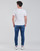 textil Herr T-shirts Tommy Jeans TJM ORIGINAL JERSEY TEE V NECK Vit