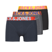 Underkläder Herr Boxershorts Jack & Jones JACCRAZY X3 Svart / Blå / Grå