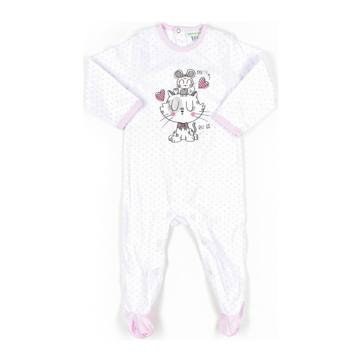 textil Barn Pyjamas/nattlinne Yatsi 7056-ROSA Flerfärgad