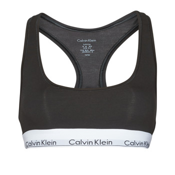 Underkläder Dam Bh Calvin Klein Jeans MODERN COTTON UNLINED BRALETTE Svart