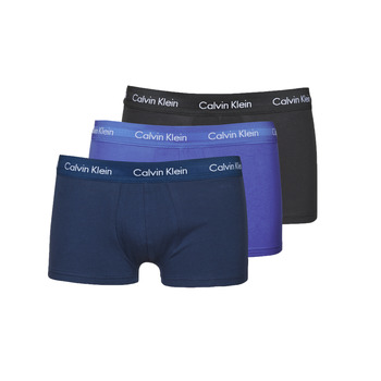 Underkläder Herr Boxershorts Calvin Klein Jeans RISE TRUNK X3 Marin / Blå / Blå