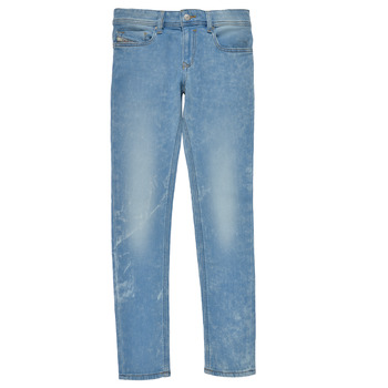 textil Pojkar Skinny Jeans Diesel SLEENKER Blå