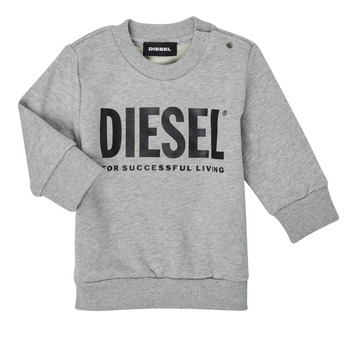 textil Barn Sweatshirts Diesel SCREWDIVISION LOGOB Grå