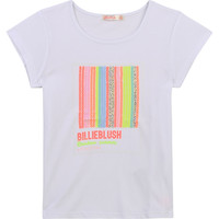 textil Flickor T-shirts Billieblush U15857-10B Vit