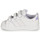 Skor Flickor Sneakers adidas Originals SUPERSTAR CF I Vit / Regnbågsfärgat