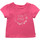 textil Flickor T-shirts Carrément Beau Y95270-46C Rosa