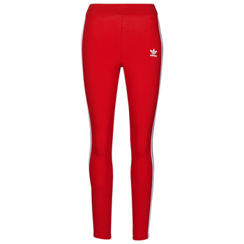 textil Dam Leggings adidas Originals 3 STR TIGHT Röd